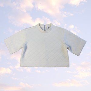 Adidas crop top small
